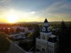 Sunrise over Beaverhead County Courthouse
